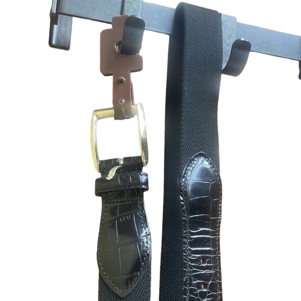 New Trafalgar Men’s Black Belt Size 40 Great Gift